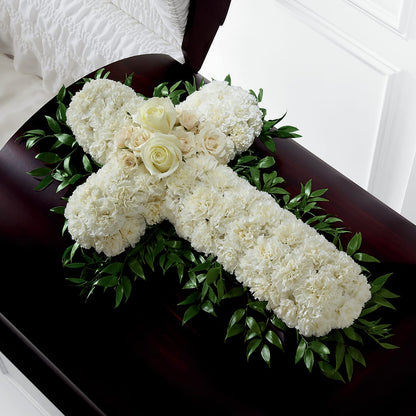 Peaceful Memories Casket Spray (Standard) –  Usa Flowershop Llc, Pompano Beach FL