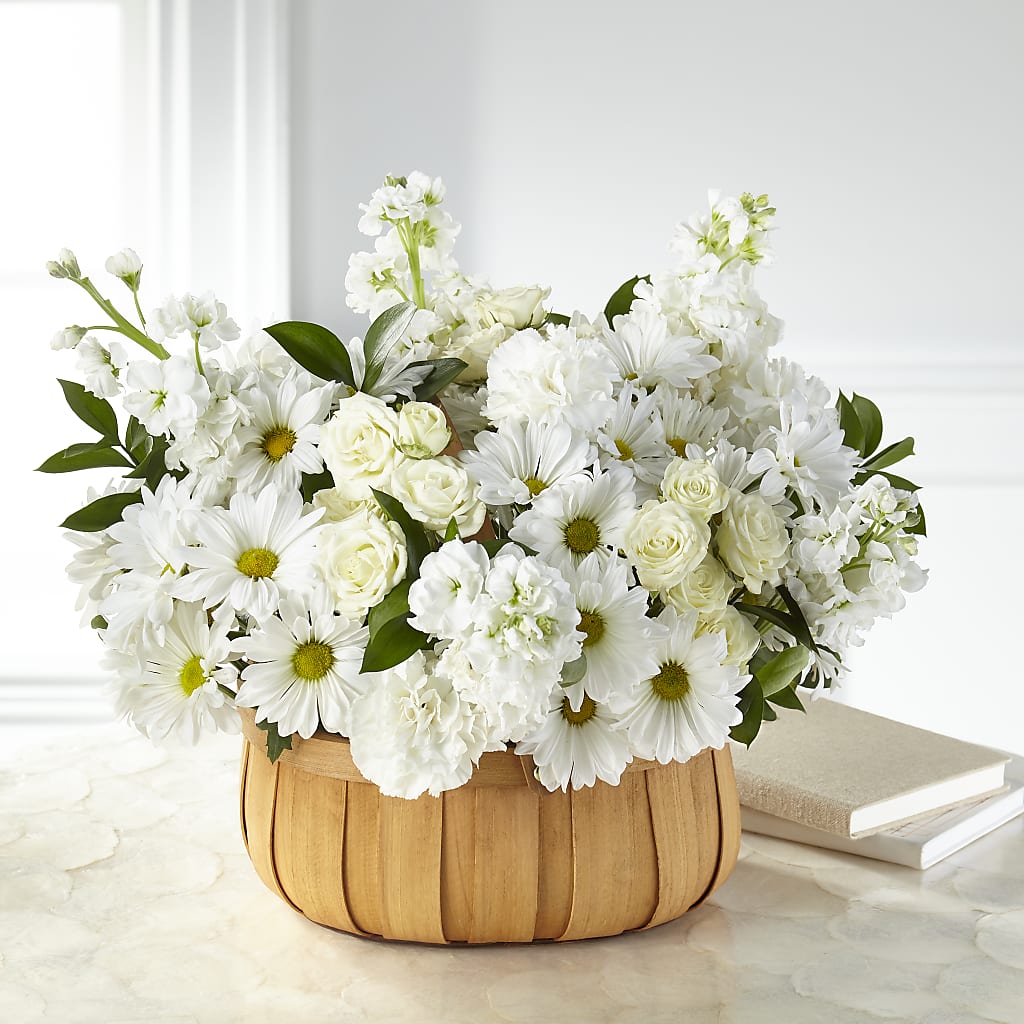Graceful Garden Basket –  Usa Flowershop Llc, Pompano Beach FL