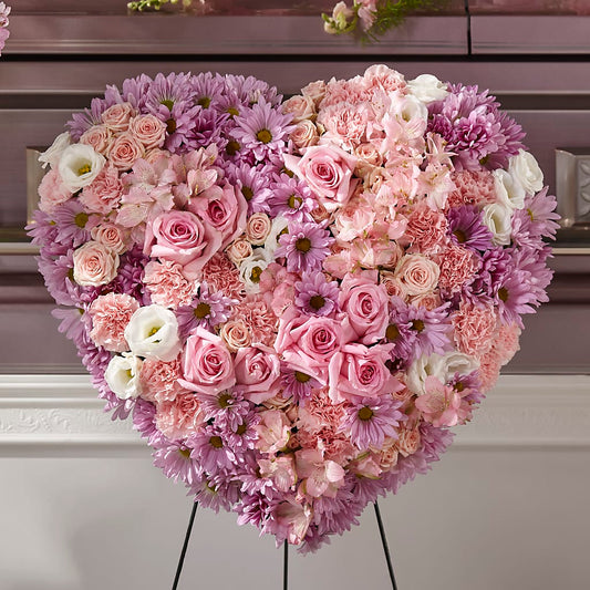 Heaven's Light Heart –  Usa Flowershop Llc, Pompano Beach FL