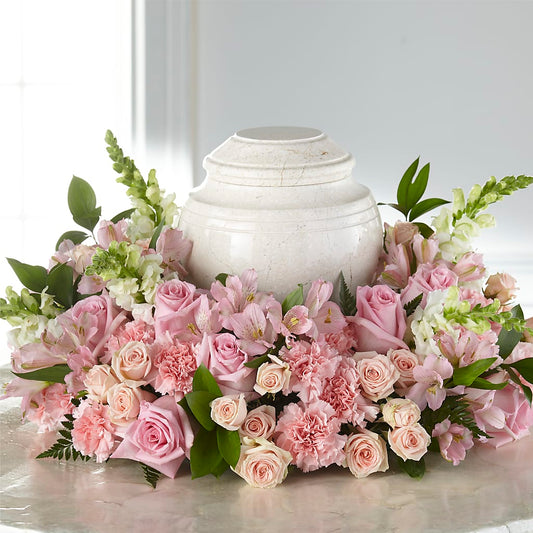 Blooms of Hope Cremation Adornment –  Usa Flowershop Llc, Pompano Beach FL