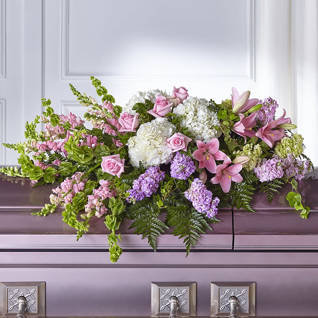 Life's Gratitude Casket Spray –  Usa Flowershop Llc, Pompano Beach FL