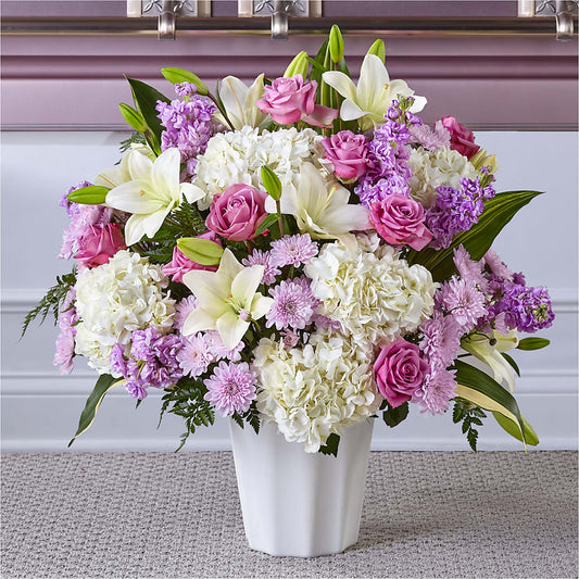 Heaven Sent Floor Basket –  Usa Flowershop Llc, Pompano Beach FL