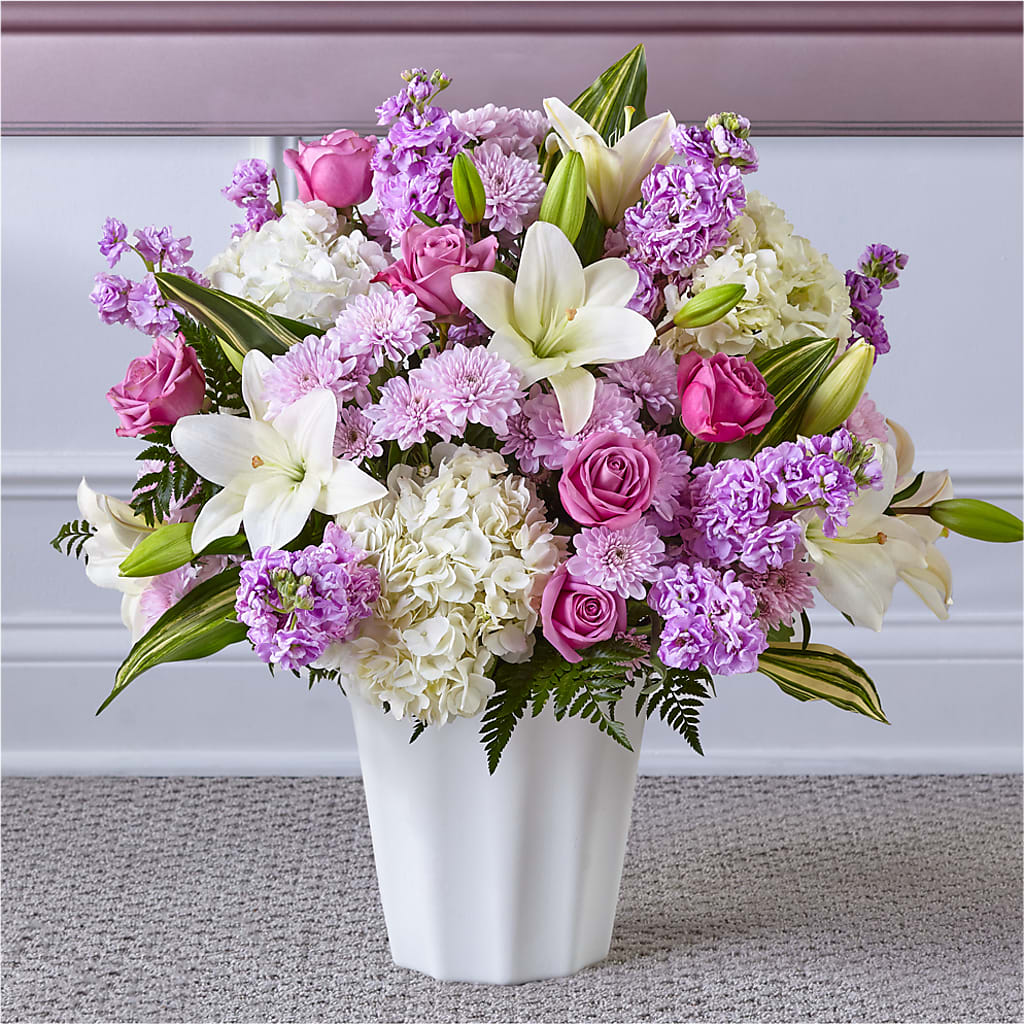 Heaven Sent Floor Basket –  Usa Flowershop Llc, Pompano Beach FL