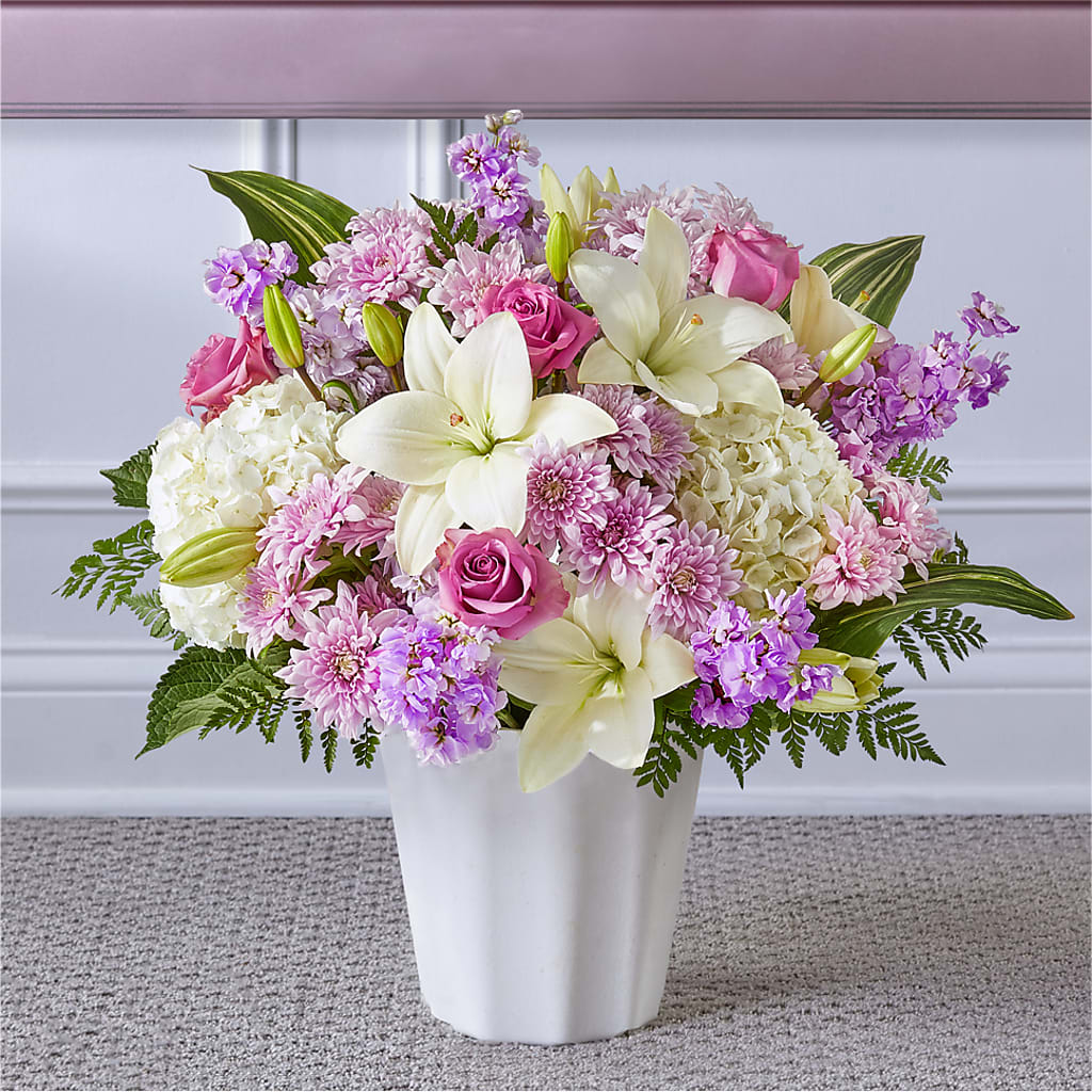 Heaven Sent Floor Basket –  Usa Flowershop Llc, Pompano Beach FL