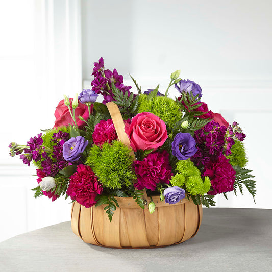 Serene Sanctuary Basket –  Usa Flowershop Llc, Pompano Beach FL