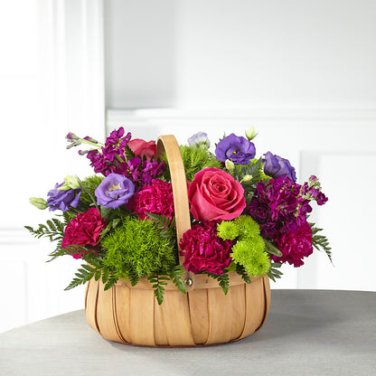 Serene Sanctuary Basket –  Usa Flowershop Llc, Pompano Beach FL