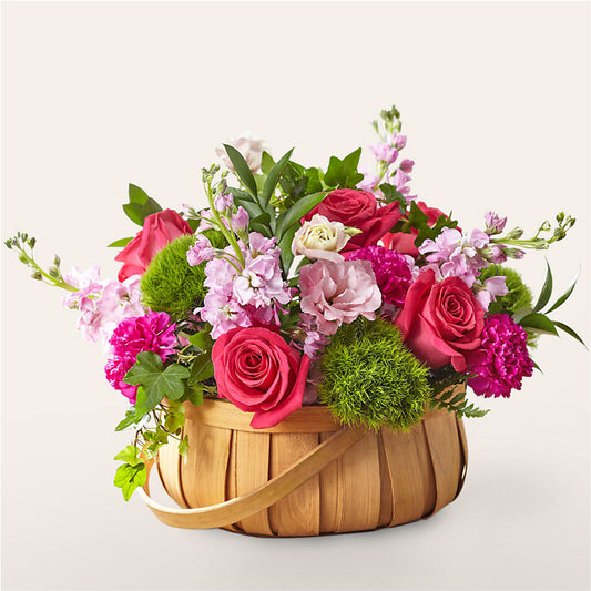 Radiance in Bloom Basket –  Usa Flowershop Llc, Pompano Beach FL
