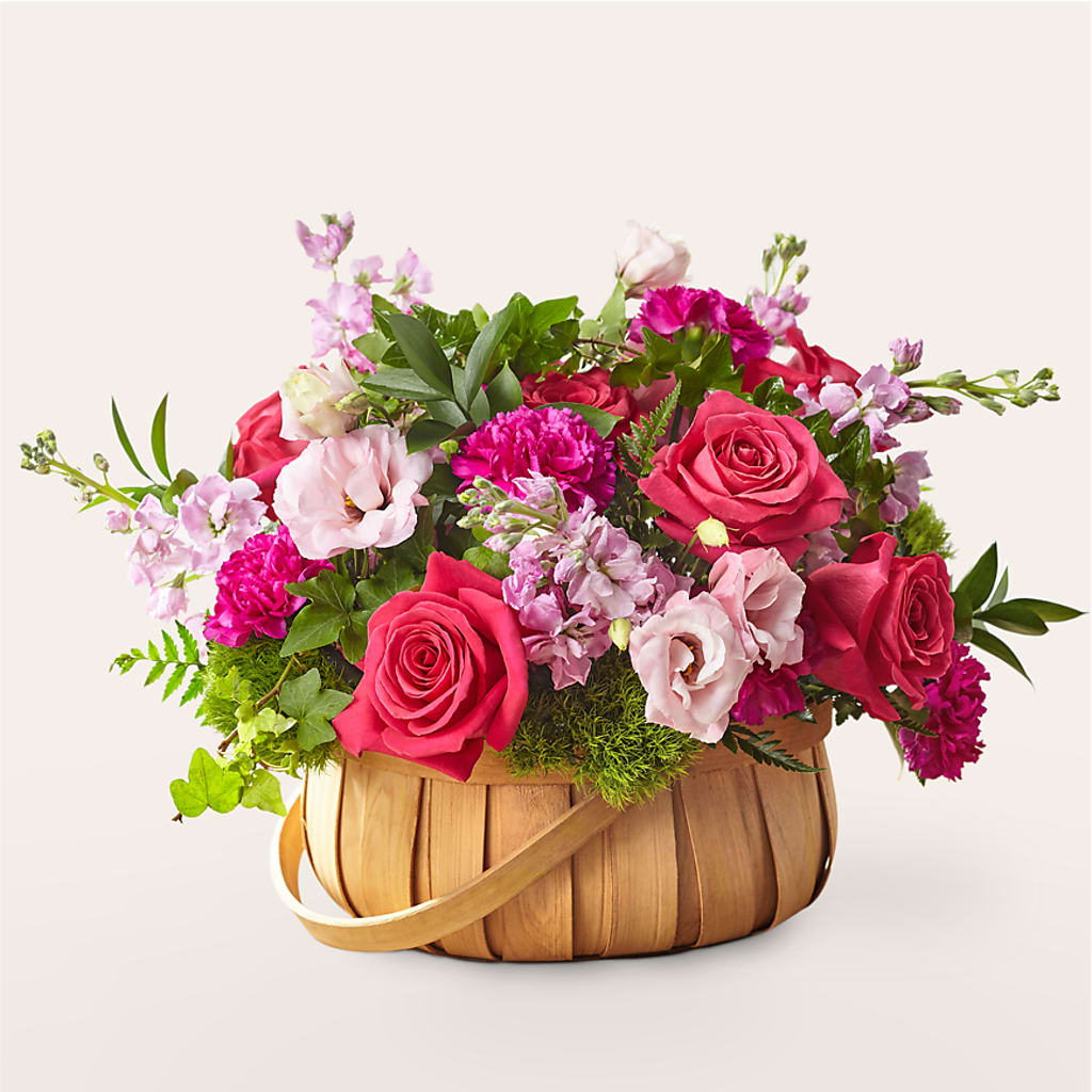 Radiance in Bloom Basket –  Usa Flowershop Llc, Pompano Beach FL