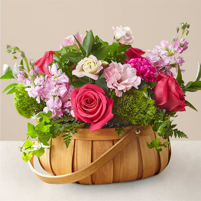 Radiance in Bloom Basket –  Usa Flowershop Llc, Pompano Beach FL