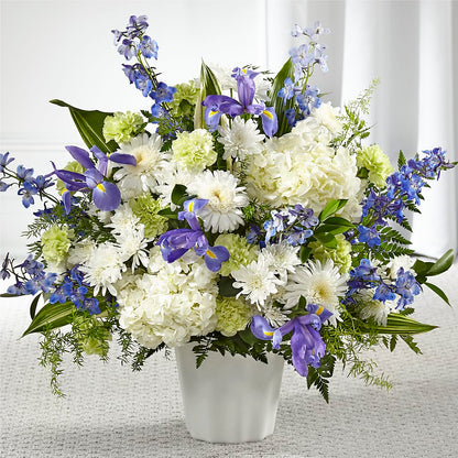 Soft Serenity Floor Basket –  Usa Flowershop Llc, Pompano Beach FL