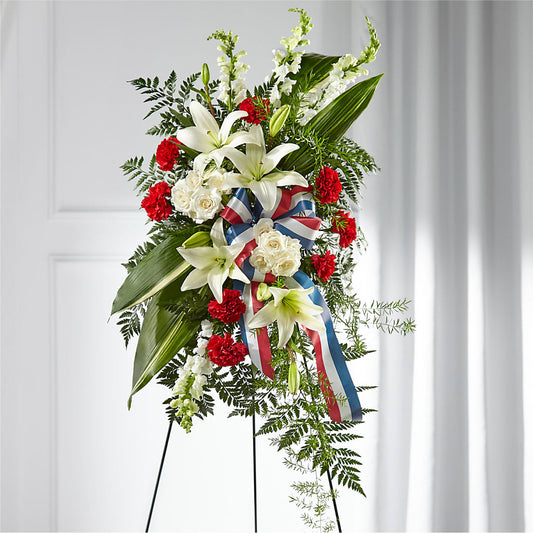 Stars of Life Standing Spray –  Usa Flowershop Llc, Pompano Beach FL