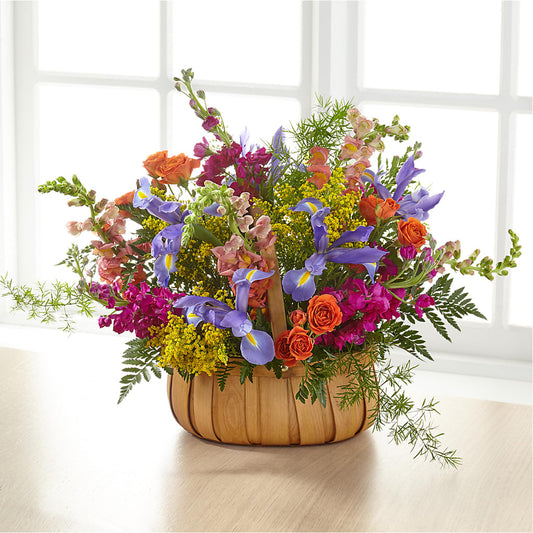Garden of Life Basket –  Usa Flowershop Llc, Pompano Beach FL