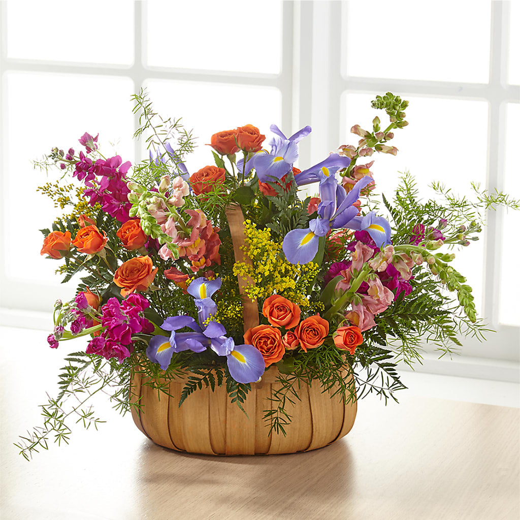 Garden of Life Basket –  Usa Flowershop Llc, Pompano Beach FL