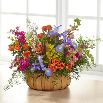 Garden of Life Basket –  Usa Flowershop Llc, Pompano Beach FL