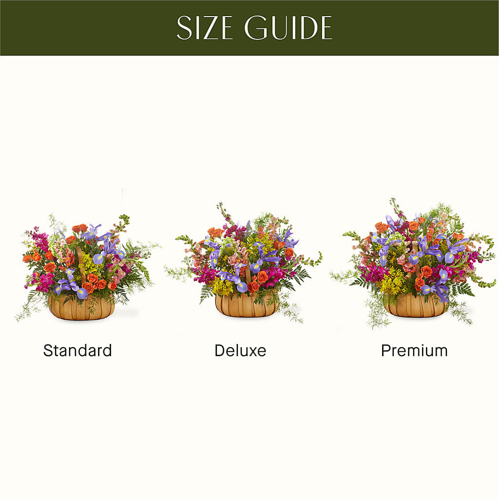 Garden of Life Basket –  Usa Flowershop Llc, Pompano Beach FL