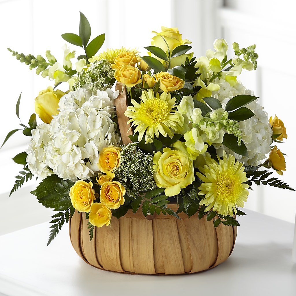 Rustic Remembrance Basket –  Usa Flowershop Llc, Pompano Beach FL