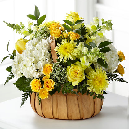 Rustic Remembrance Basket –  Usa Flowershop Llc, Pompano Beach FL