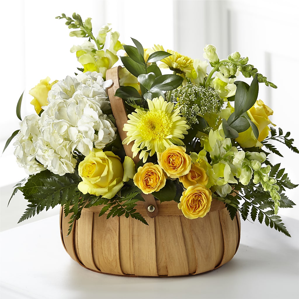 Rustic Remembrance Basket –  Usa Flowershop Llc, Pompano Beach FL