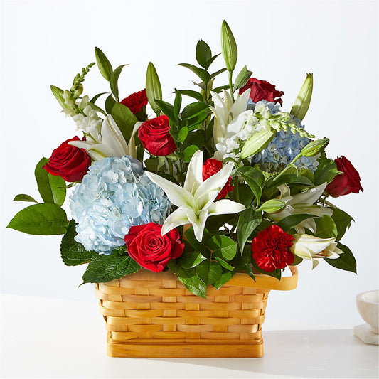 Greater Glory Basket –  Usa Flowershop Llc, Pompano Beach FL