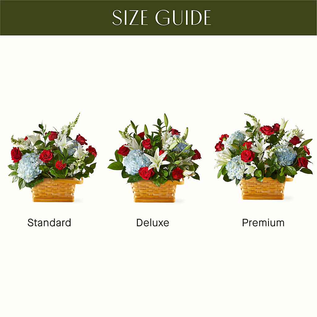 Greater Glory Basket –  Usa Flowershop Llc, Pompano Beach FL