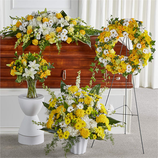 Warm Remembrance Bundles –  Usa Flowershop Llc, Pompano Beach FL