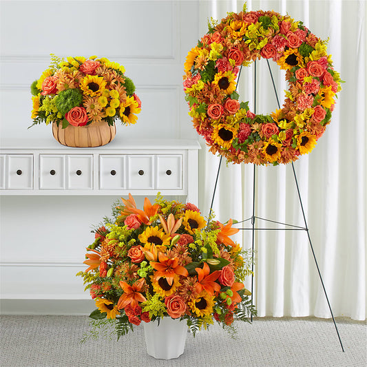 Heart of Gold Bundles –  Usa Flowershop Llc, Pompano Beach FL
