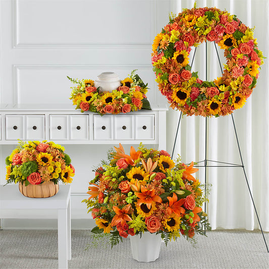 Heart of Gold Bundles –  Usa Flowershop Llc, Pompano Beach FL