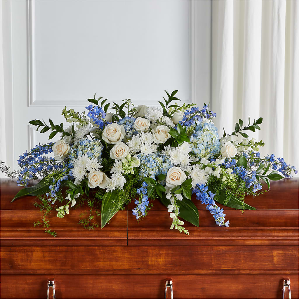 Timeless Essence Casket Spray –  Usa Flowershop Llc, Pompano Beach FL
