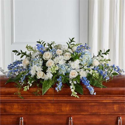 Timeless Essence Casket Spray –  Usa Flowershop Llc, Pompano Beach FL