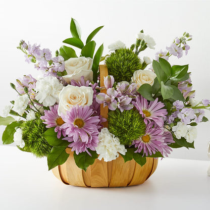 Peace & Love Basket –  Usa Flowershop Llc, Pompano Beach FL
