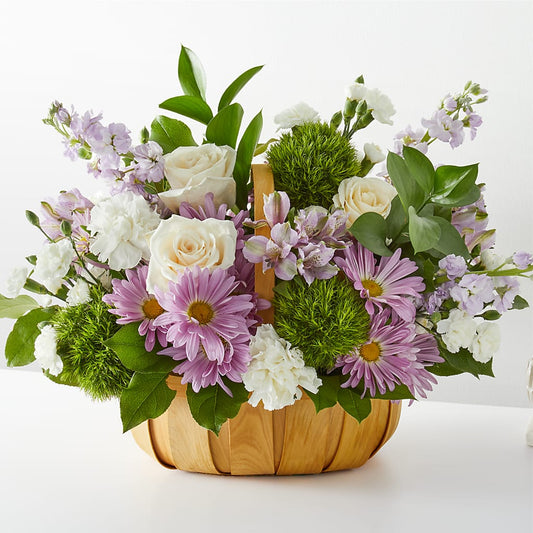 Peace & Love Basket –  Usa Flowershop Llc, Pompano Beach FL