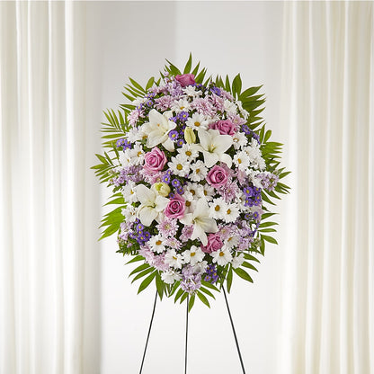 Surrounded by Love Standing Spray –  Usa Flowershop Llc, Pompano Beach FL