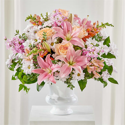 Heartfelt Gesture Urn Arrangement –  Usa Flowershop Llc, Pompano Beach FL