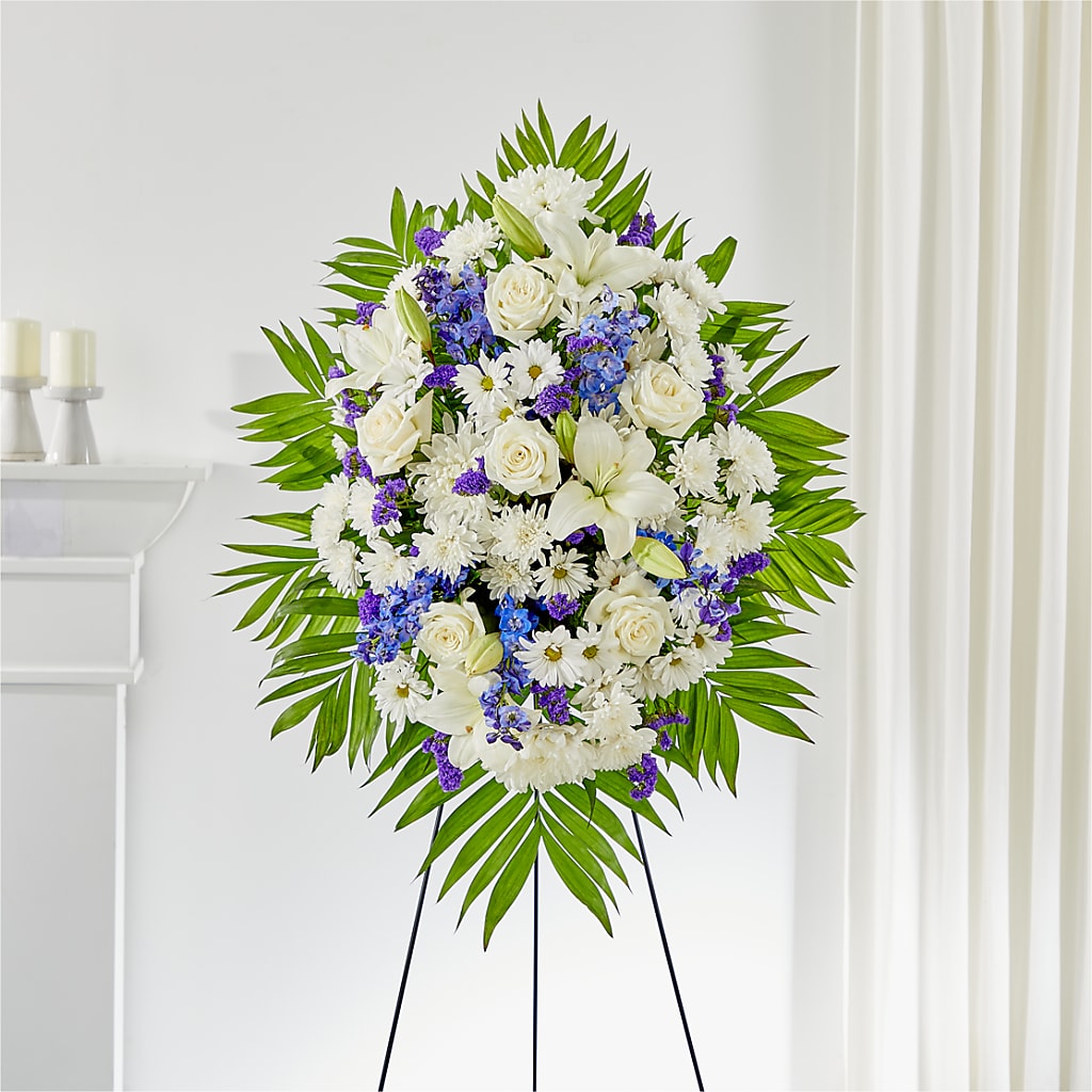 At Rest Standing Spray –  Usa Flowershop Llc, Pompano Beach FL