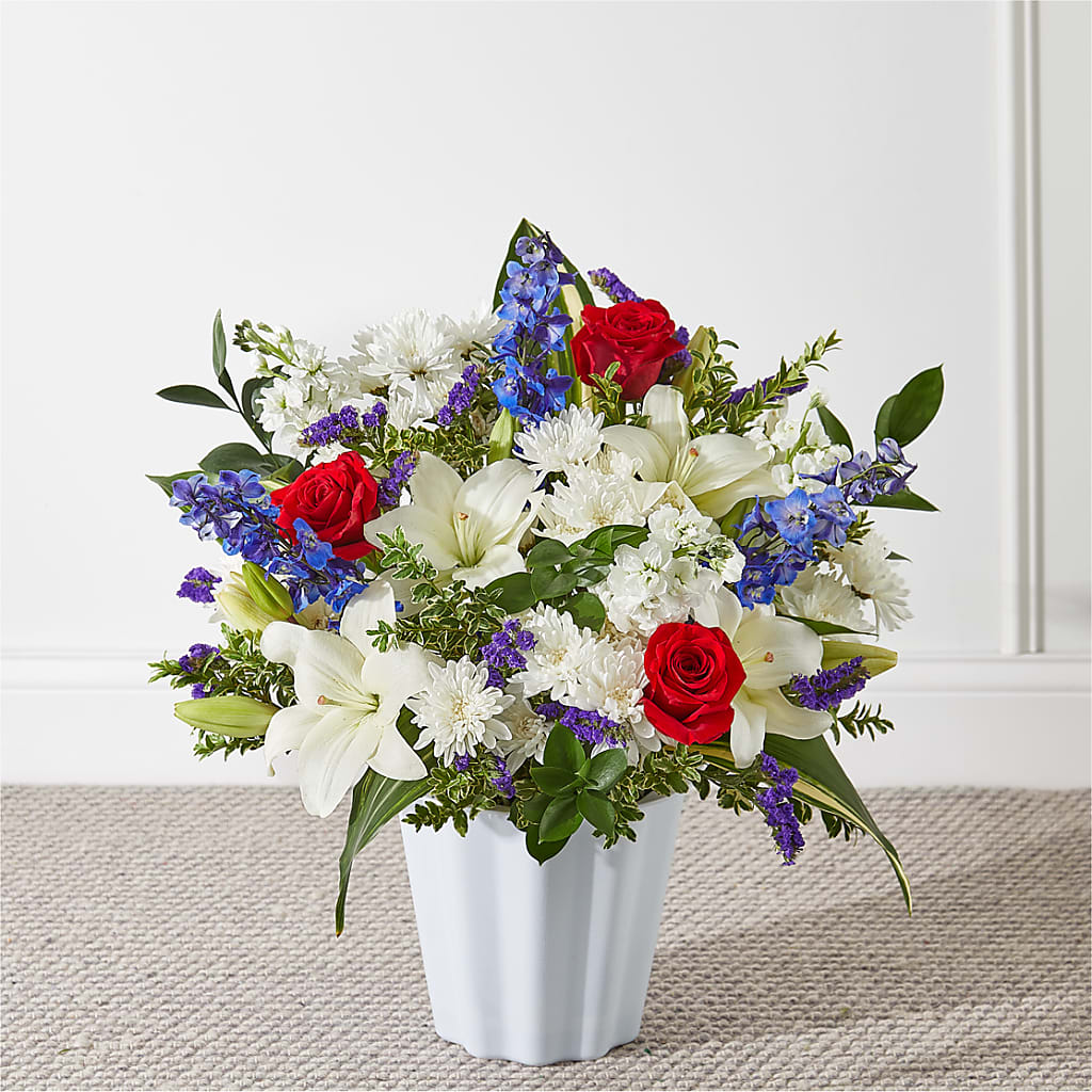 Consoled Floor Basket –  Usa Flowershop Llc, Pompano Beach FL