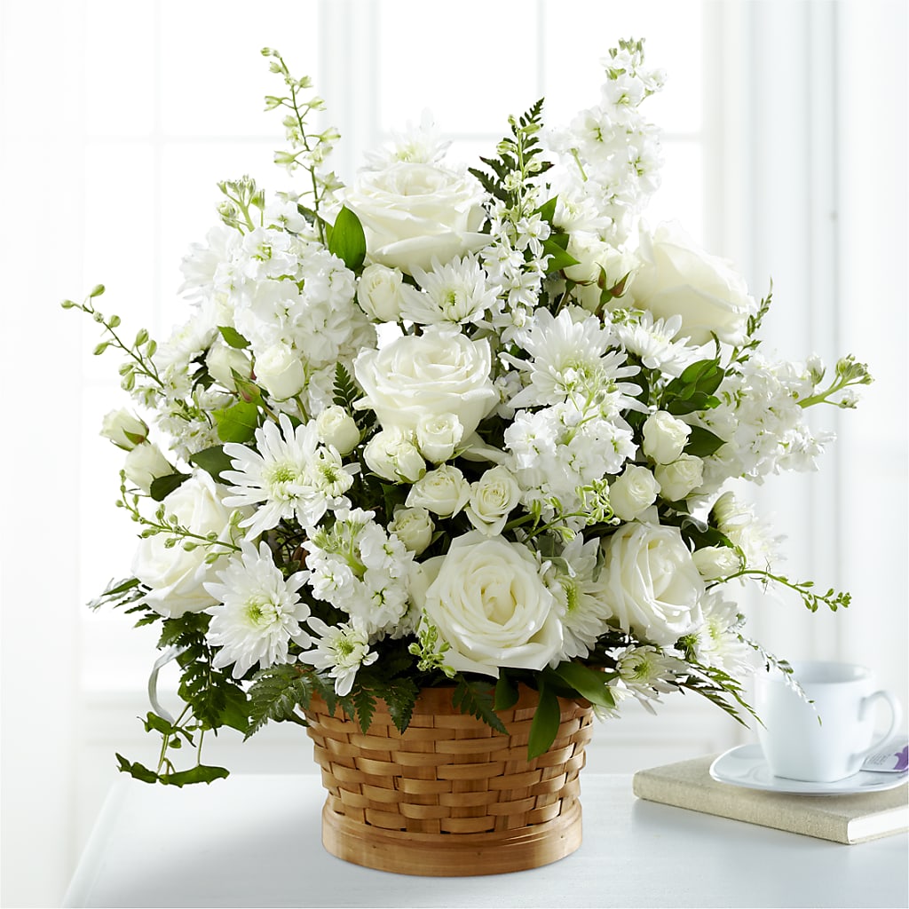Heartfelt Condolences Arrangement –  Usa Flowershop Llc, Pompano Beach FL