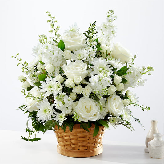 Heartfelt Condolences Arrangement –  Usa Flowershop Llc, Pompano Beach FL