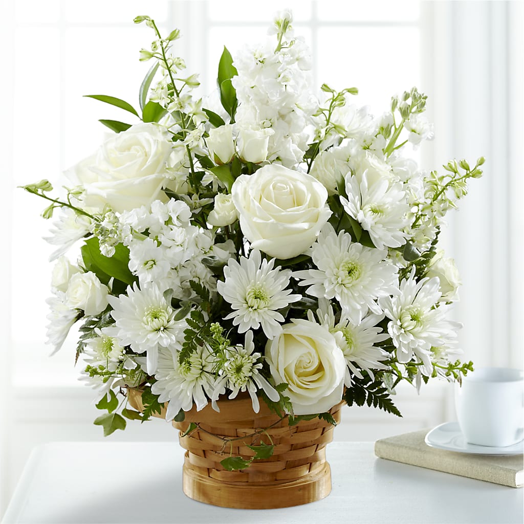 Heartfelt Condolences Arrangement –  Usa Flowershop Llc, Pompano Beach FL