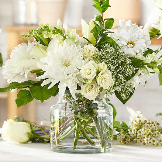 Classic Ivory – A Florist Original –  Usa Flowershop Llc, Pompano Beach FL