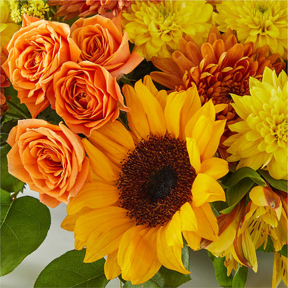 Autumn Harmony Centerpiece –  Usa Flowershop Llc, Pompano Beach FL