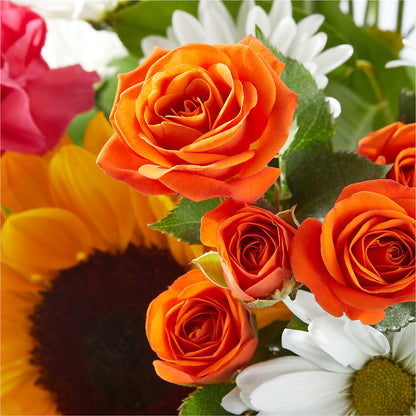 Sun-drenched Blooms Bouquet –  Usa Flowershop Llc, Pompano Beach FL