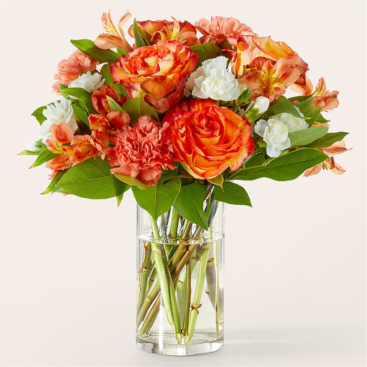 Apricot Glow Bouquet –  Usa Flowershop Llc, Pompano Beach FL