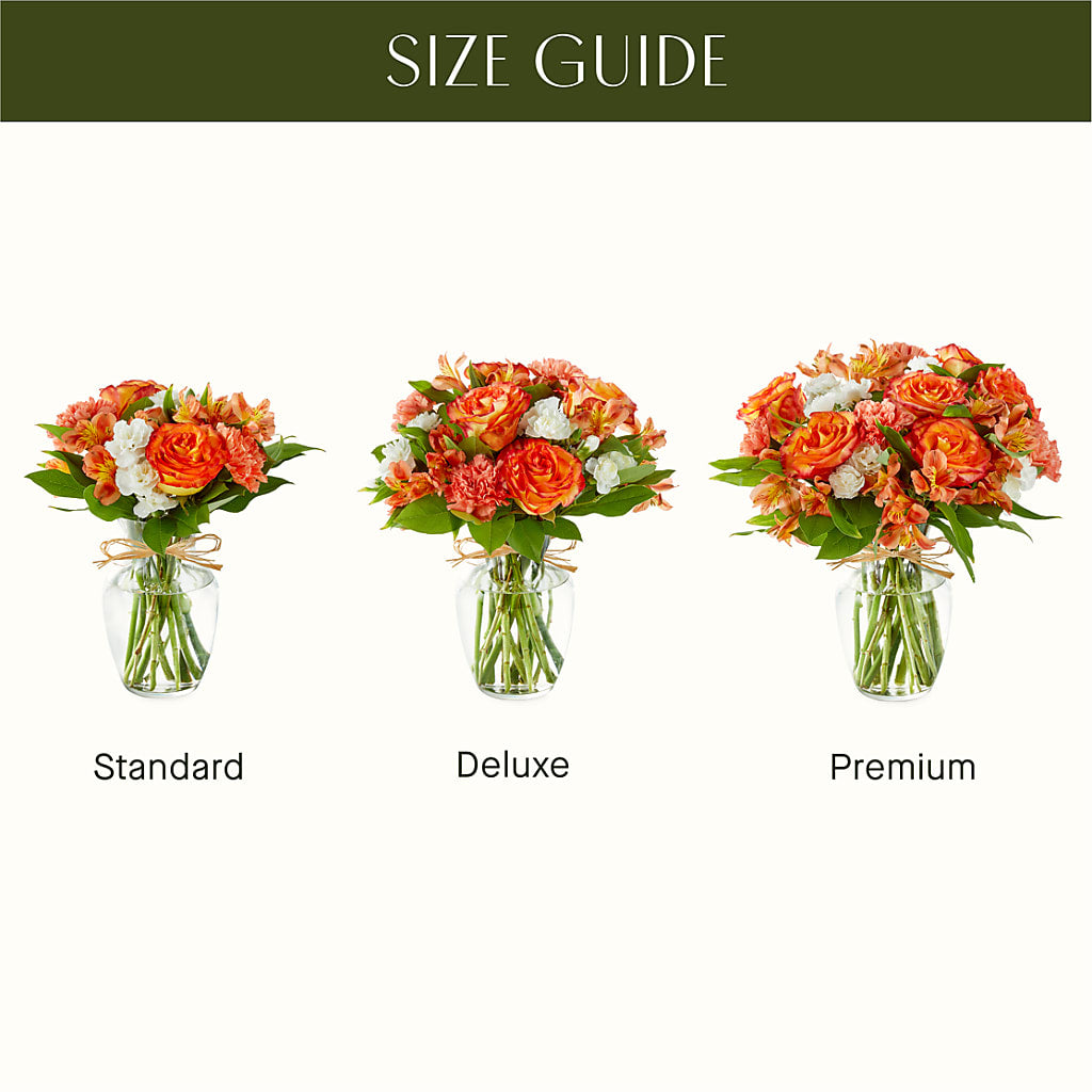 Apricot Glow Bouquet –  Usa Flowershop Llc, Pompano Beach FL