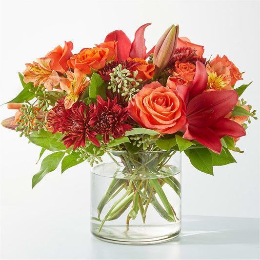 Crimson Leaves Bouquet –  Usa Flowershop Llc, Pompano Beach FL