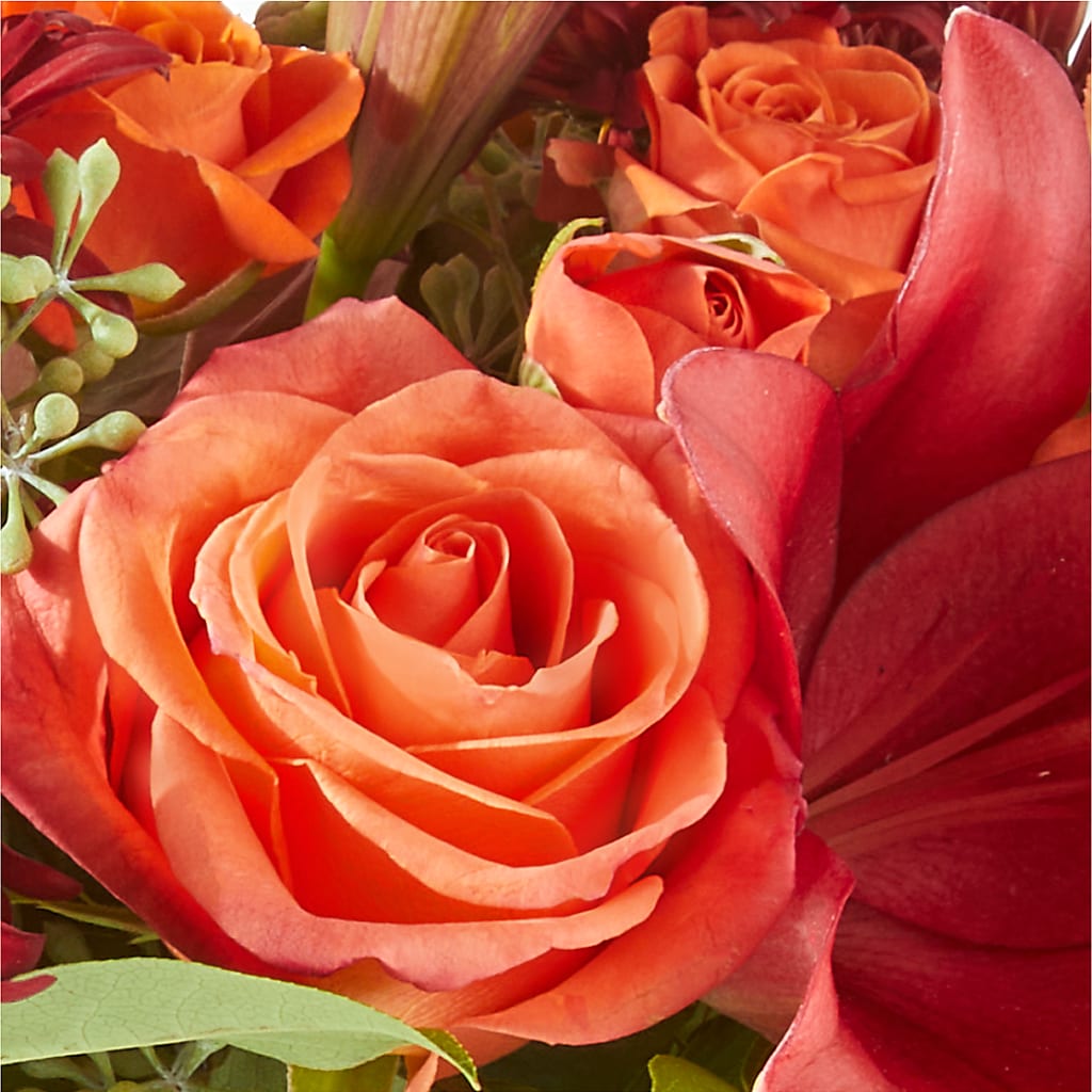 Crimson Leaves Bouquet –  Usa Flowershop Llc, Pompano Beach FL