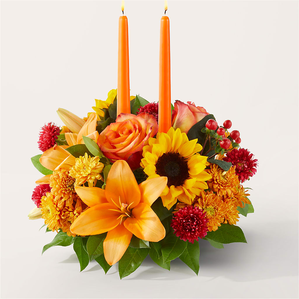 Grateful Centerpiece –  Usa Flowershop Llc, Pompano Beach FL