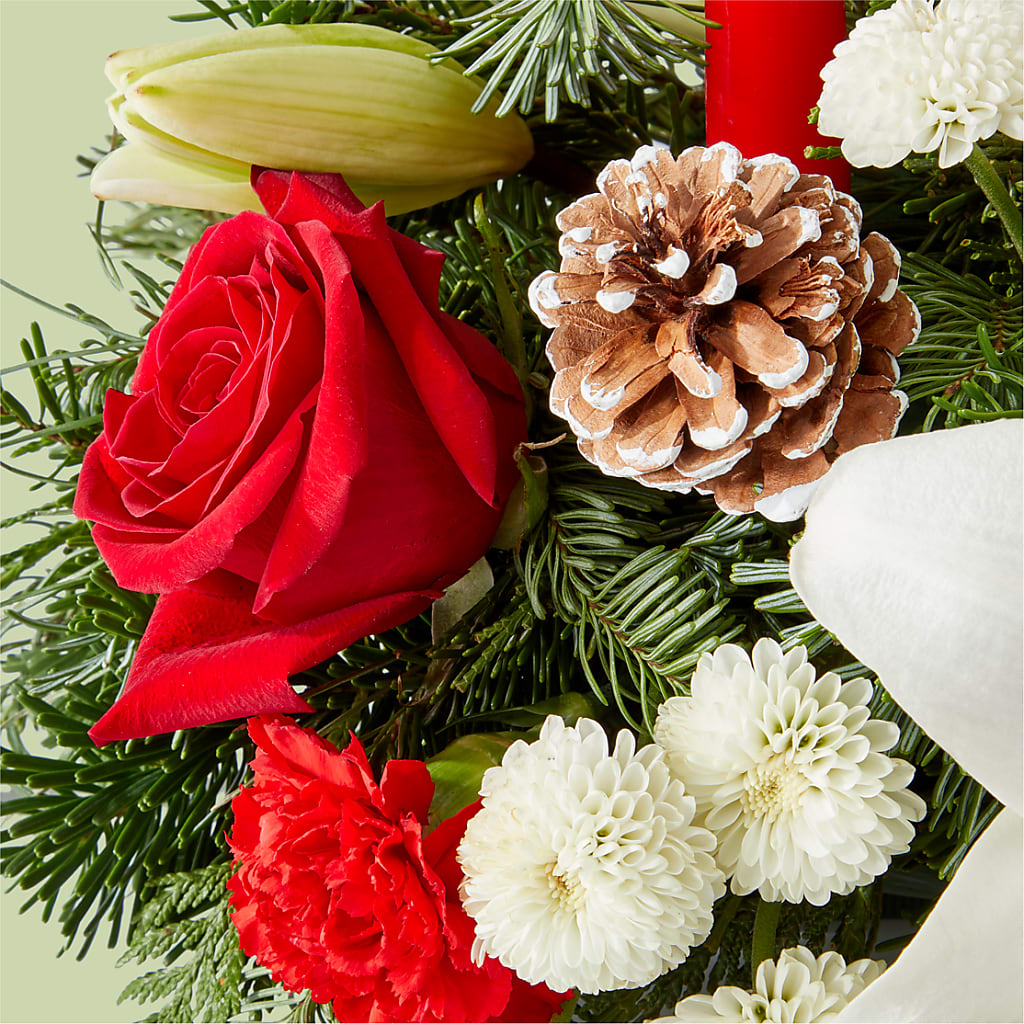 Seasonal Festivities Centerpiece –  Usa Flowershop Llc, Pompano Beach FL