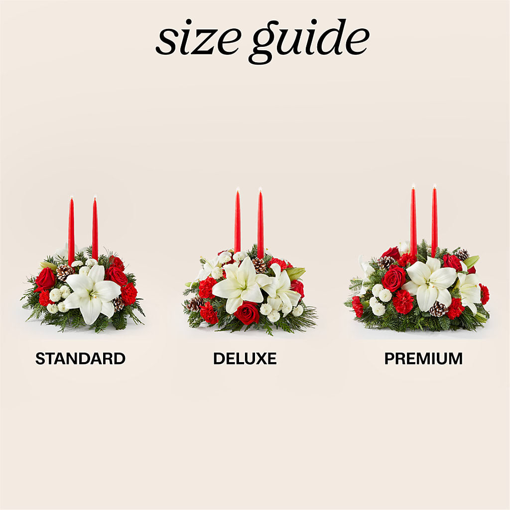 Seasonal Festivities Centerpiece –  Usa Flowershop Llc, Pompano Beach FL