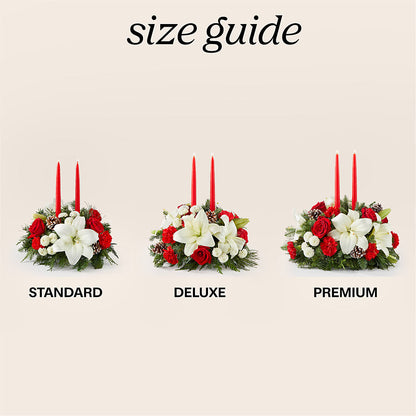 Seasonal Festivities Centerpiece –  Usa Flowershop Llc, Pompano Beach FL