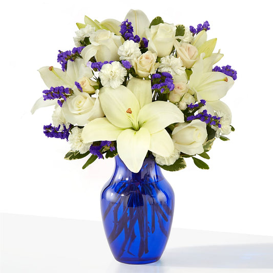Sapphire Rush Bouquet –  Usa Flowershop Llc, Pompano Beach FL